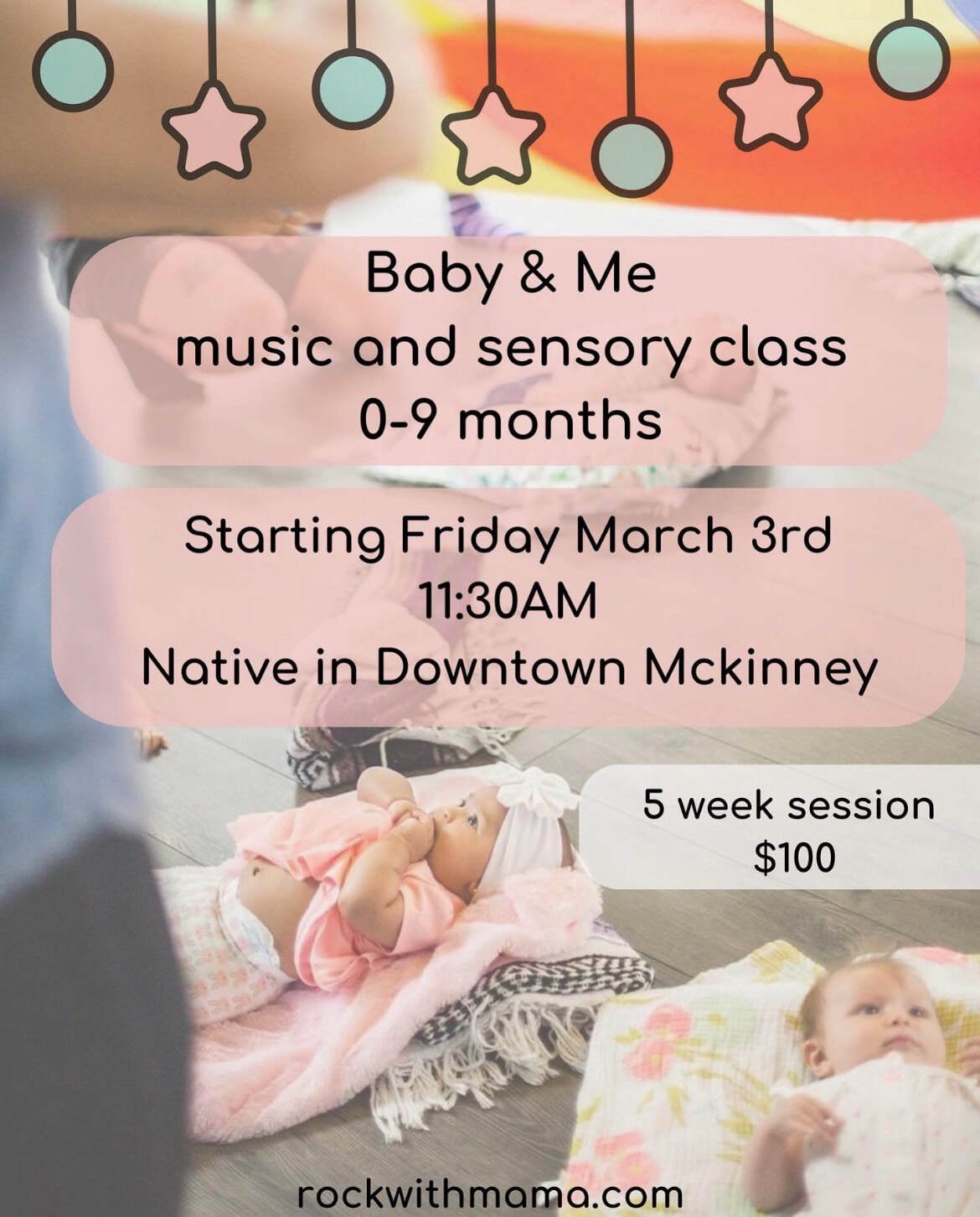 TBA I Baby & Me Music and Sensory Class Native Mckinney